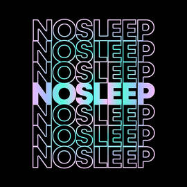 No Sleep Rave Festival EDM by Flippin Sweet Gear
