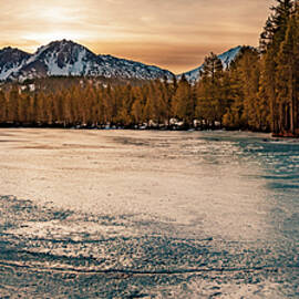 Non Reflective Reflectivity - Chaos Crags and Reflection Lake - Lassen National Park by Mike Lee