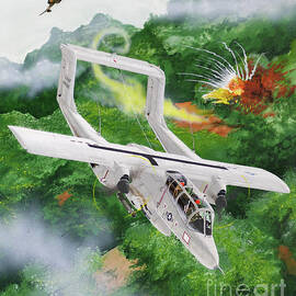 North American Rockwell OV-10 Bronco by Steve Ferguson