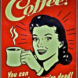 Nostalgic Coffee Sign in Toronto by Travel Essayist