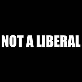 Not A Liberal by Flippin Sweet Gear