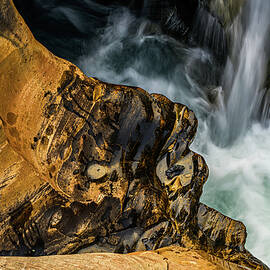 Numa Falls Closeup 2 by Ursula Abresch