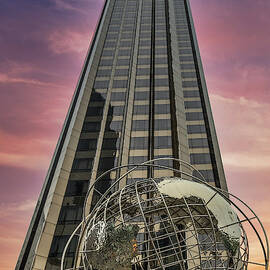 NYC Globe Sculpture by Susan Candelario