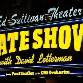 NYC Neon Nights, The Ed Sullivan Theatre by Travel Essayist