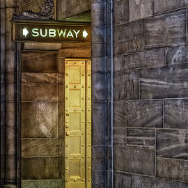 NYC Subway Entrance by Susan Candelario