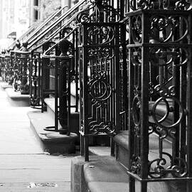 NYC Urban Elegance, Wrought Iron Railings by Travel Essayist