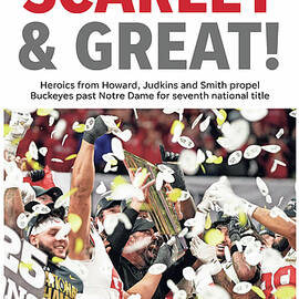 Ohio State Buckeyes Scarlet and Great 2025 CFP Championship Commemorative Edition by USA TODAY Co USA