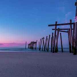 Old Broken 59th Street Pier 2 by Louis Dallara