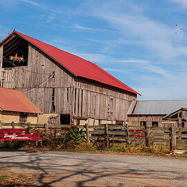 Old Farm Barn by Louis Dallara