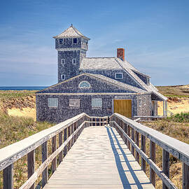Old Harbor Life Saving Station by Penny Polakoff
