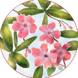 Oleander by Snow Iris Studio