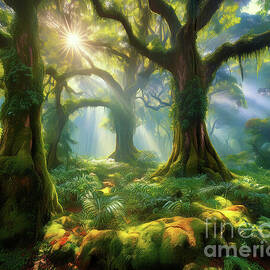 Olympic Rain Forest by Macro Abundance