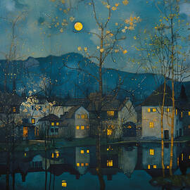 One Village Night by Kaoru Yamada