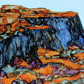 Orange and Blue Mesa by Jenny Armitage