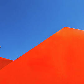 Orange and Blue Study No. 6 by Robert Niemeier
