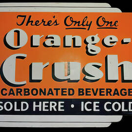 Orange Crush vintage sign by Flees Photos