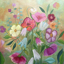 Blooming In The Dusk by Angeles M Pomata