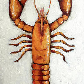 Orange Tide Two by Lucia Stewart