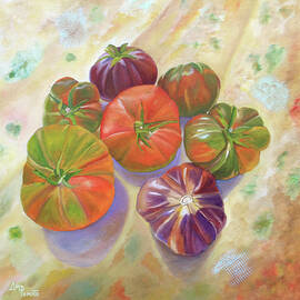 Orchard Tomatoes by Angeles M Pomata