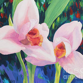 Orchids - Lycaste virginalis by Ren Yu