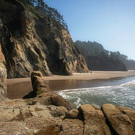 Oregon Coast Hug Point by Dan Sproul