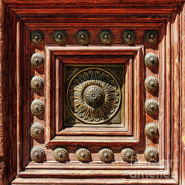 Ornate door close-up, Alhambra, Spain by Tatiana Travelways