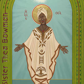 Our Sister Thea Bowman-Framed 329  by William Hart McNichols