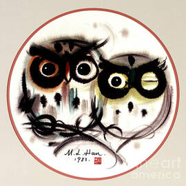 Owls by Han Meilin