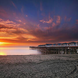 Pacific Beach Crystal Pier by Larry Marshall