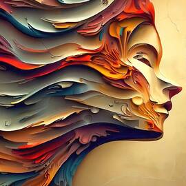 Painted Face by Colin Hardman