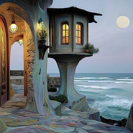 Painter's Cottage by Eris And AI