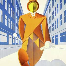 Palma - Kaucsuk sarok - vintage shoe advertisement poster  by Bereny Robert