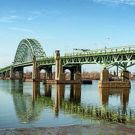 Tacony Palmyra Bridge Photograph by Louis Dallara