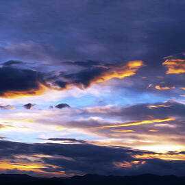 Rain Returns to the Panamint Range by Joe Schofield