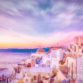 Panorama of Santorini Island - Greece by Stefano Senise