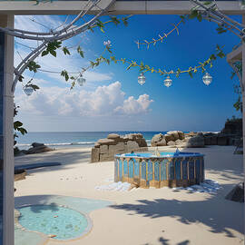 Parallel Earth That Is Mostly Beach by Eris And AI