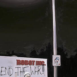 Parking Lot Nighttime by Scott Listfield