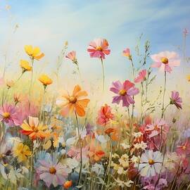 Pastel Meadow by Land of Dreams
