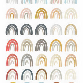 Pastel Rainbows by Martin Newman