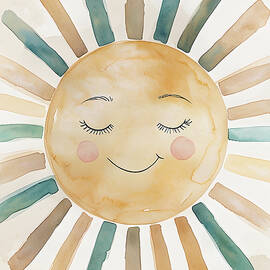 Pastel Rays by Martin Newman