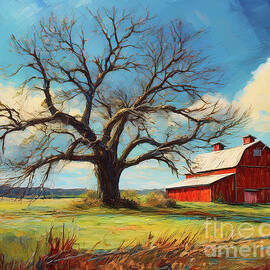 Pasture Tree by Macro Abundance