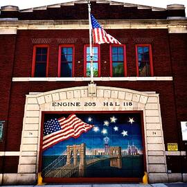 Patriotic Firehouse, Cityscape Tribute by Travel Essayist