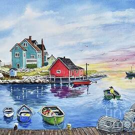Peggy's Cove Too by Raymond Edmonds