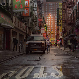 Pell Street, Chinatown by Alison Frank
