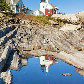 Pemaquid Point Lighthouse, Maine, USA by Neale And Judith Clark