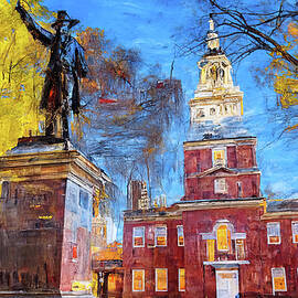Philadelphia Independence Hall - 06 by AM FineArtPrints