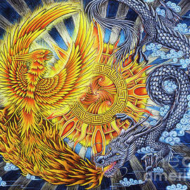 Phoenix and Dragon by Rebecca Wang