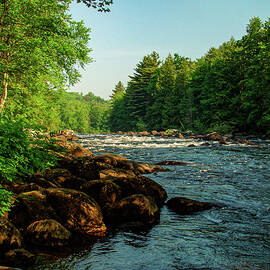 Photograph of the Schroon River by Louis Dallara