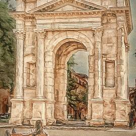 Piazzetta Castelvecchio by Jeffrey Kolker