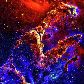 Pillars of Creation Nebula by Stefano Senise